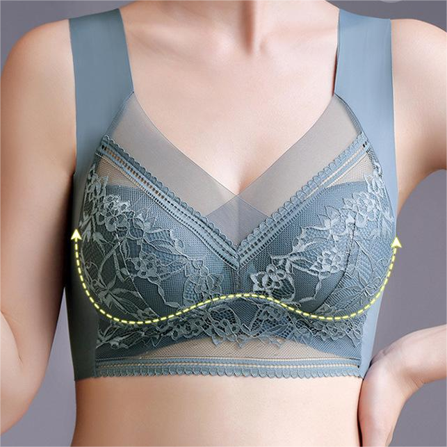 Women's push-up lace push-up bra for beautiful back