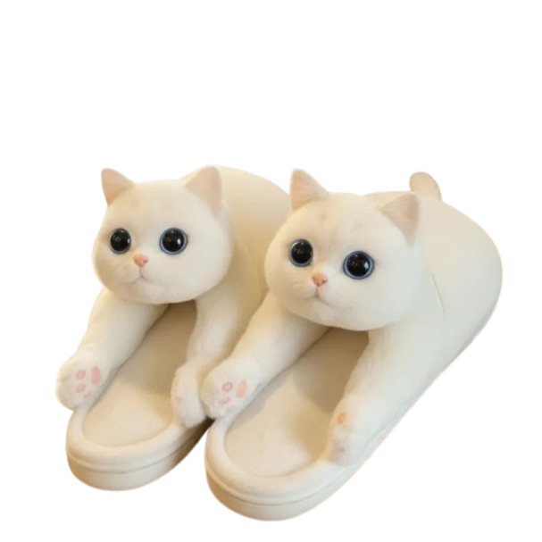 Sherum Mochi Kitty Slippers
