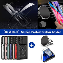 Load image into Gallery viewer, Luxury Lens Protection Shockproof Case For Samsung Galaxy S23Ultra