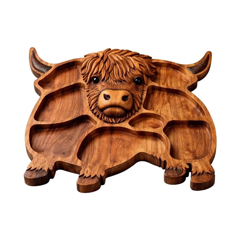 Sherum™ Highland Cow Platter