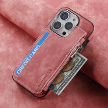 Load image into Gallery viewer, Colapachic Wireless Charging Magnetic Wallet Leather Case For iPhone