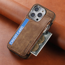 Load image into Gallery viewer, Colapachic Wireless Charging Magnetic Wallet Leather Case For iPhone