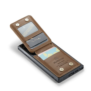 Anti-drop Card Back Shell Protective Phone Case for Samsung Galaxy S22 Ultra 5G