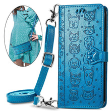 Load image into Gallery viewer, Cat Dog Cute Lanyard Wallet Leather Case For SAMSUNG Galaxy A13 4G/5G