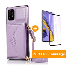 Load image into Gallery viewer, Triangle Crossbody Multifunctional Wallet Card Leather Case For Samsung Galaxy A53(5G)