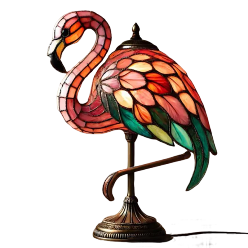 Sherum 3D Flamingo Lamp Animal Table Lamp