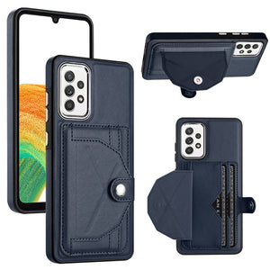 Rear Cover Type Leather Card Holster Phone Case For SAMSUNG Galaxy A13 4G/5G