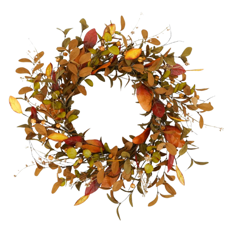 Sherum Fall wreath for the front door