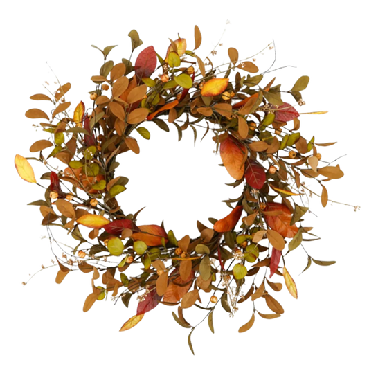 Sherum Fall wreath for the front door