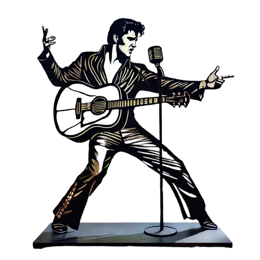 Sherum Rock 'n' Roll Legend Garden Art 🎶