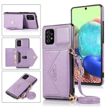 Load image into Gallery viewer, Triangle Crossbody Multifunctional Wallet Card Leather Case For Samsung Galaxy A53(5G)