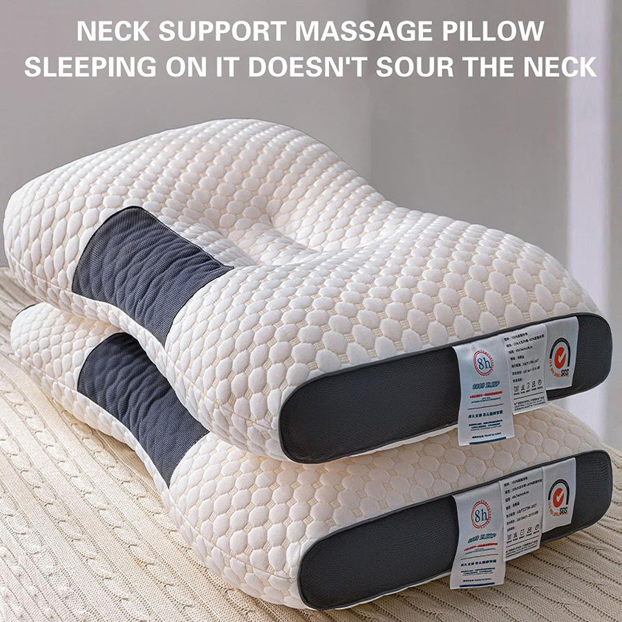 💥 Big Sale 50% OFF💥 Dotmalls™ Antibacterial Neck Support Sleep-Aid Massage Pillow