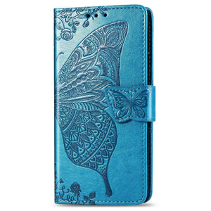 Luxury Embossed Butterfly Leather Wallet Flip Case For Samsung Galaxy S10 5G