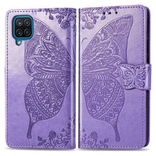 Load image into Gallery viewer, Luxury Embossed Butterfly Leather Wallet Flip Case For Samsung Galaxy A42 5G