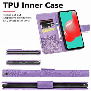 Luxury Embossed Butterfly Leather Wallet Flip Case For Samsung Galaxy S10 5G
