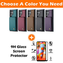 Load image into Gallery viewer, Anti-drop Card Back Shell Protective Phone Case for Samsung Galaxy S22 Ultra 5G