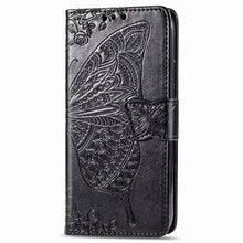 Load image into Gallery viewer, Luxury Embossed Butterfly Leather Wallet Flip Case For Samsung Galaxy A54