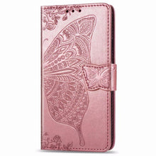 Load image into Gallery viewer, Luxury Embossed Butterfly Leather Wallet Flip Case For Samsung Galaxy A42 5G