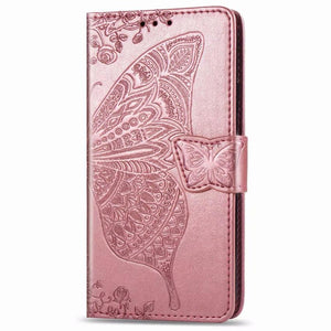 Luxury Embossed Butterfly Leather Wallet Flip Case For Samsung Galaxy A73 5G