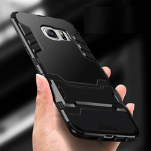 Load image into Gallery viewer, 2020 New Shockproof Special Armor Bracket Phone Case For Samaung S7 Edge