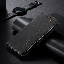 Load image into Gallery viewer, Canvas Denim Pattern Simple Card Phone Case For Oneplus Nord N10 5G