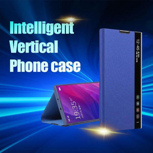 Luxury Vertical Smart Windows Leather Case For Samsung S20 series