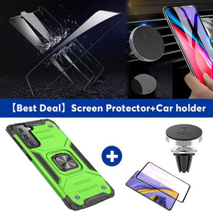 【HOT】Vehicle-mounted Shockproof Armor Phone Case  For SAMSUNG Galaxy S23 & S23+ 5G