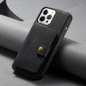 Nouveau boîtier de portefeuille magnétique pour iPhone 12