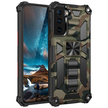 Load image into Gallery viewer, Camouflage Luxury Armor Shockproof Case With Kickstand For Samsung Galaxy S21&amp;S21+ (5G)