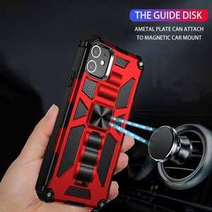 Luxury Armor Shockproof With Kickstand For iPhone 12