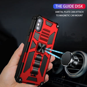 Luxury Armor Shockproof With Kickstand For iPhone XS