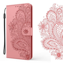 Load image into Gallery viewer, Peacock Embossed Imitation Leather Wallet Phone Case For Samsung A51
