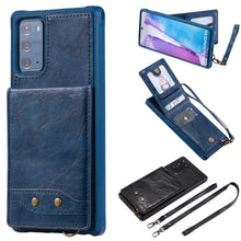 Load image into Gallery viewer, Rear Cover Type Protective Card Holster Phone Case For SAMSUNG Galaxy NOTE20