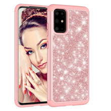 Load image into Gallery viewer, 2 in 1 Glitter Gel Back Soft Case For Samsung Galaxy