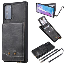 Load image into Gallery viewer, Rear Cover Type Protective Card Holster Phone Case For SAMSUNG Galaxy NOTE20