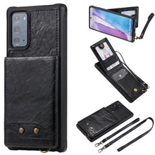Load image into Gallery viewer, Rear Cover Type Protective Card Holster Phone Case For SAMSUNG Galaxy NOTE20