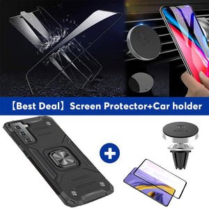 【HOT】Vehicle-mounted Shockproof Armor Phone Case  For SAMSUNG Galaxy S21+ 5G