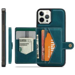 New Magnetic Wallet Phone Case For iPhone