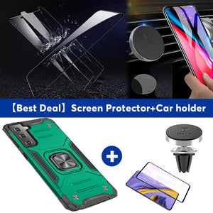 【HOT】Vehicle-mounted Shockproof Armor Phone Case  For SAMSUNG Galaxy S21+ 5G
