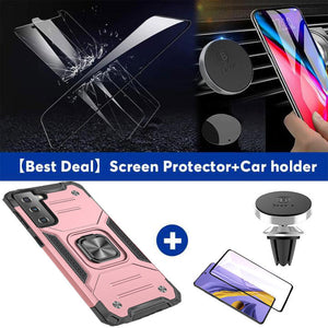 【HOT】Vehicle-mounted Shockproof Armor Phone Case  For SAMSUNG Galaxy S22 5G