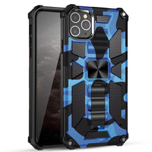 Load image into Gallery viewer, Camouflage Luxury Armor Shockproof Case With Kickstand For iPhone 12Pro