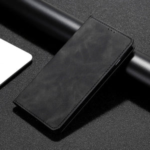 Pu Cuir Vintage Card Holder Flip Cover Magnetic Cases For Samsung Galaxy S10/S10Plus/S10E/S10Lite