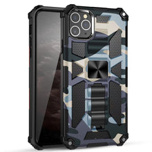 Load image into Gallery viewer, Camouflage Luxury Armor Shockproof Case With Kickstand For iPhone 11Pro