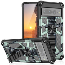 Load image into Gallery viewer, Camouflage New Luxury Armor Shockproof Case With Kickstand For Google Pixel 7Pro
