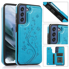 Load image into Gallery viewer, New Luxury Wallet Phone Case For Samsung Galaxy S21FE