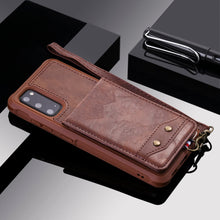 Charger l&#39;image dans la galerie, Rear Cover Type Protective Card Holster Phone Case For SAMSUNG Galaxy S20PLUS
