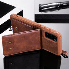 Charger l&#39;image dans la galerie, Rear Cover Type Protective Card Holster Phone Case For SAMSUNG Galaxy S20PLUS