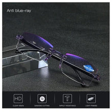 Load image into Gallery viewer, Sapphire High Hardness Anti Blue Light Intelligent Dual Focus Reading Glasses