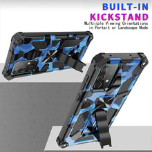 Load image into Gallery viewer, Camouflage Luxury Armor Shockproof Case With Kickstand For Samsung Galaxy A52