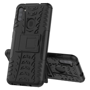 Rubber Hard Armor Cover Case For Samsung Galaxy A11